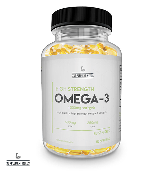 Omega-3 Soft Gels - 90 servings - Full Boar Sports