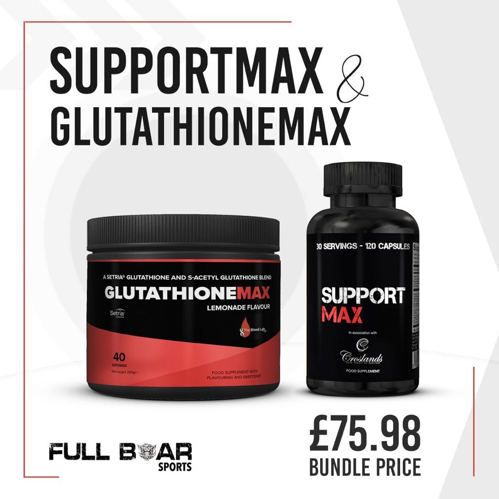 Support Max & GlutathioneMax - Full Boar Sports