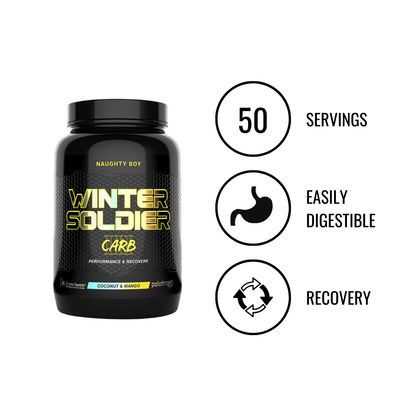 Naughty Boy Winter Soldier - CARB3 50 Servings