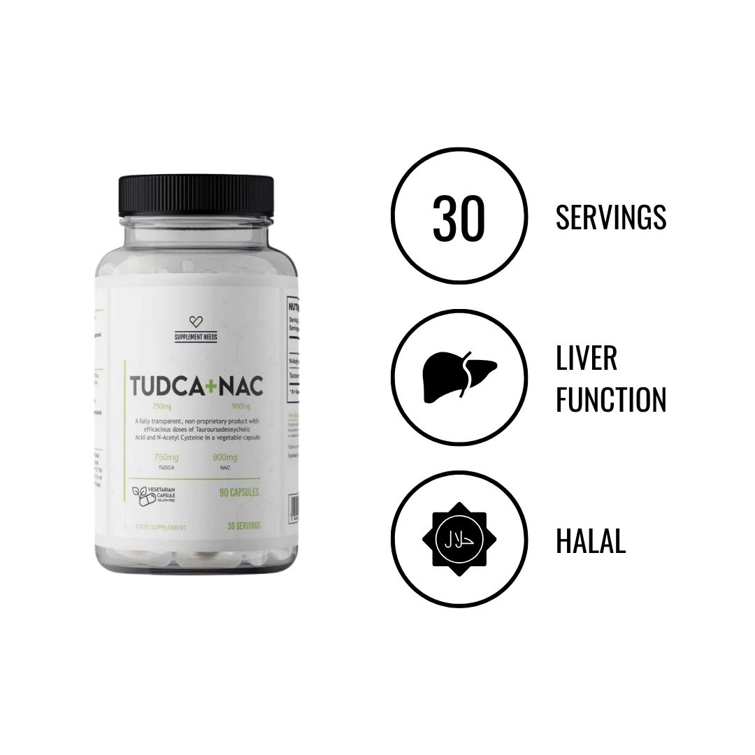 Supplement Needs - TUDCA + NAC - 30 serviranja