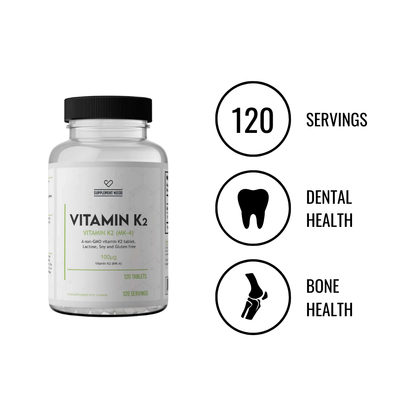 Supplement Needs - Vitamin K2 - 120 Servings