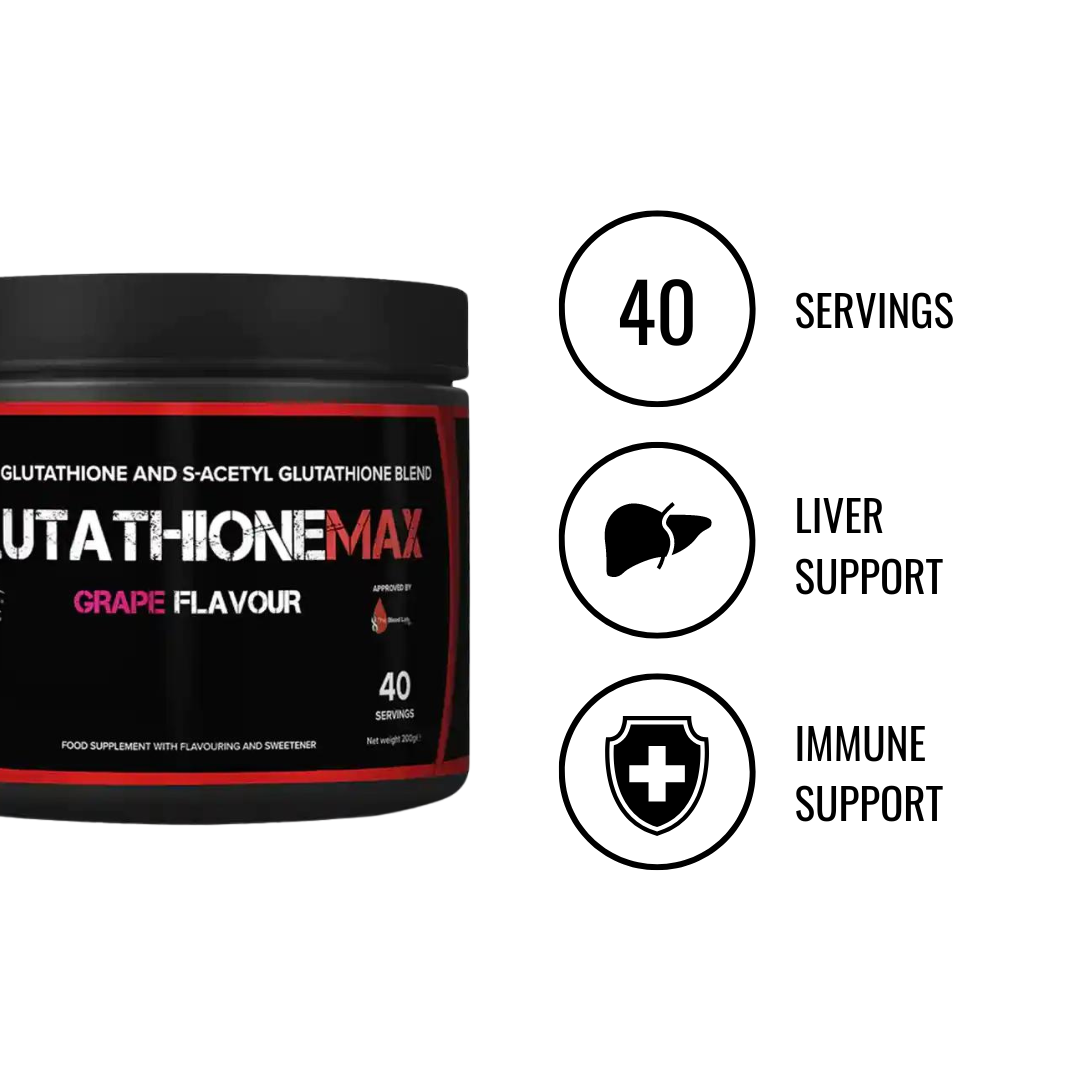 GLUTATHIONEMAX - 40 SERVINGS Full Boar Sports GLUTATHIONEMAX - 40 SERVINGS Full Boar Sports