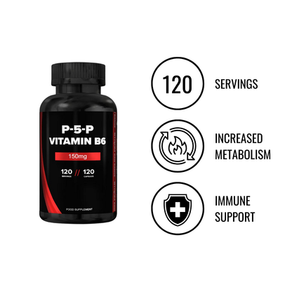 Strom Sports P-5-P Vitamin B6 150mg