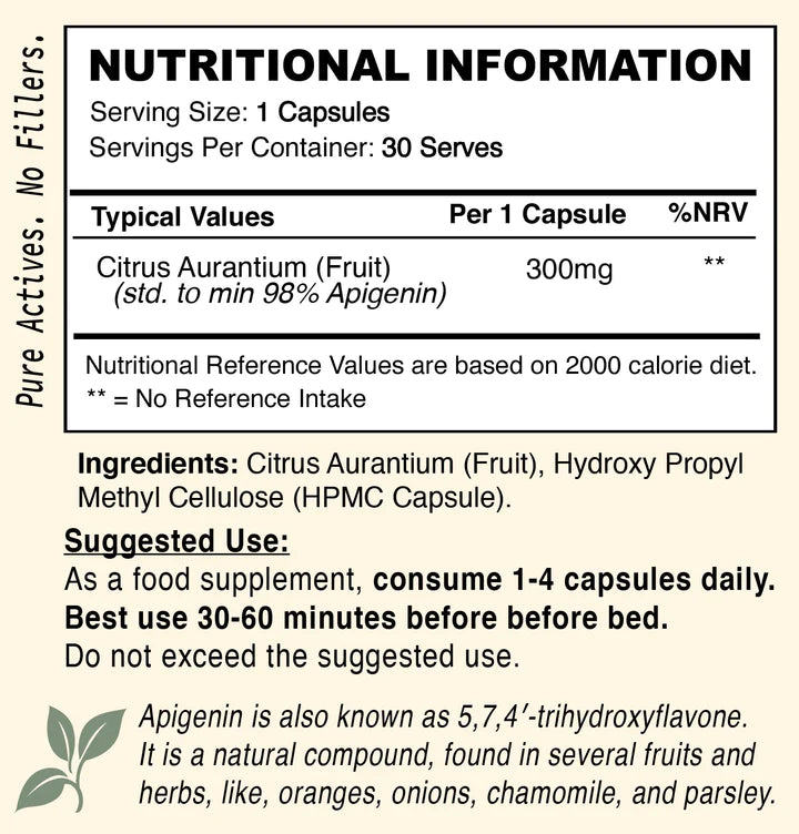 Nice Supplement Co. Apigenin - 30 Servings