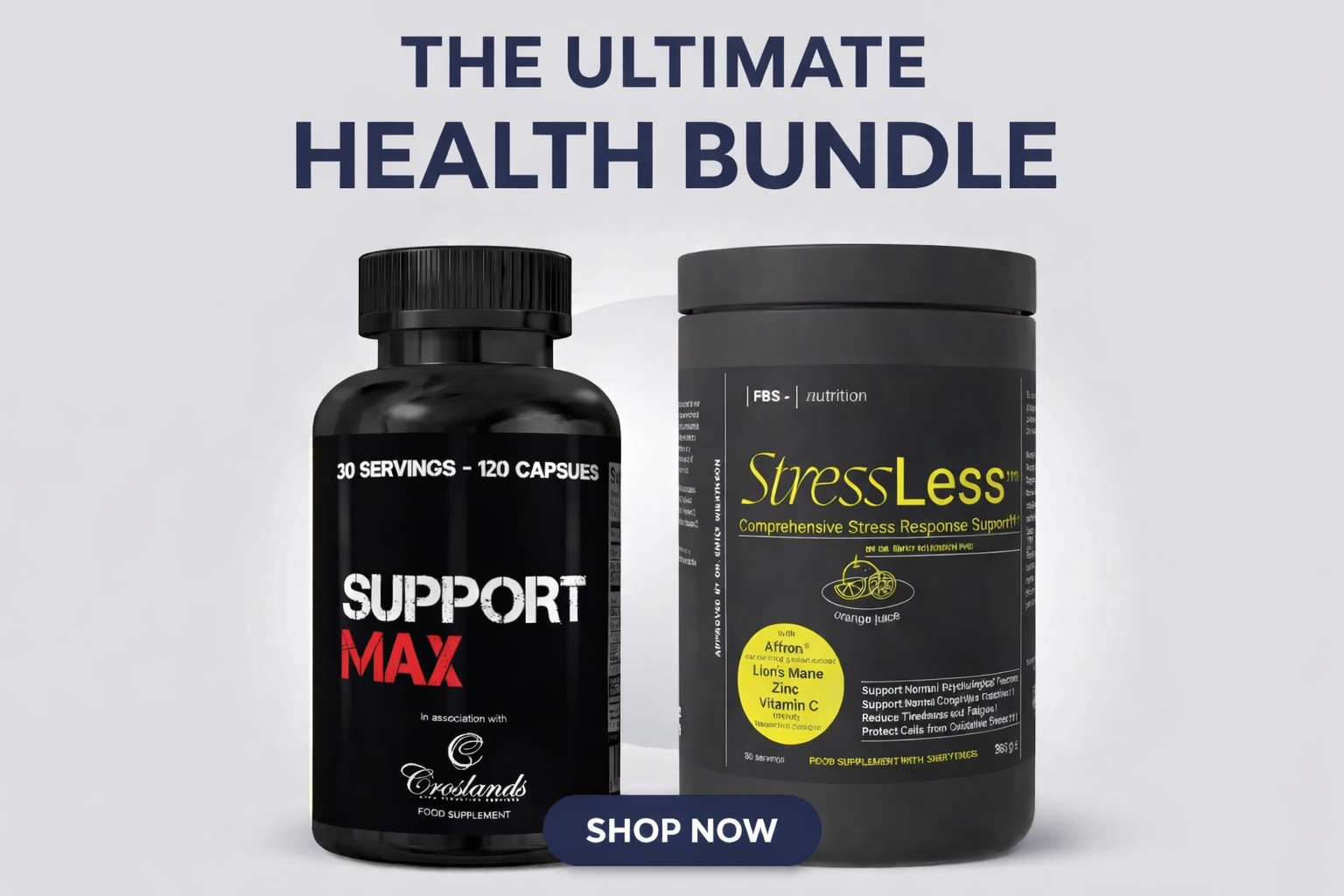 THE ULTIMATE HEALTH BUNDLE - OCS & STRESS LESS – Full Boar Sports