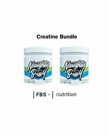 Naughty Boy Creatine Bundle - 150 servings Tubs