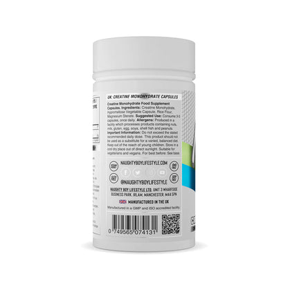 Naughty Boy Creatine Capsules - 120 Capsules