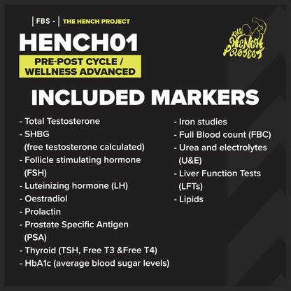 FBS X Hench Project - Pre and Post Cycle Wellness Advanced (Online Kit)
