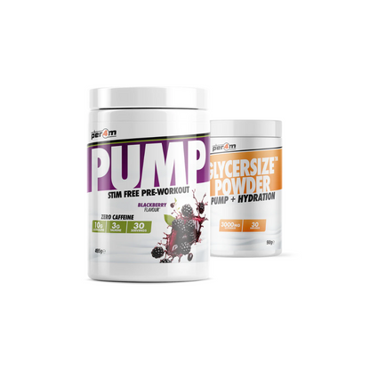 Per4m Pump Stim Free Pre Workout with Glycersize™