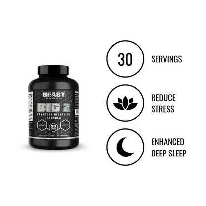 Beast Pharm BIG Z Advanced Night-time Formula