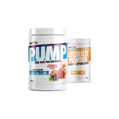 Per4m Pump Stim Free Pre Workout with Glycersize™