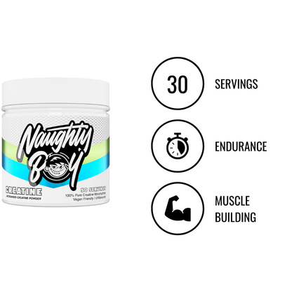 Naughty Boy Micronized Creatine - 50 Servings