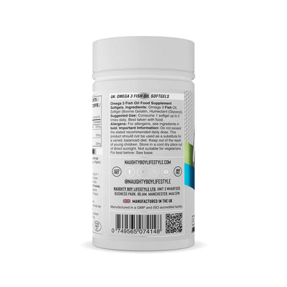 Naughty Boy Omega 3 - 90 Servings