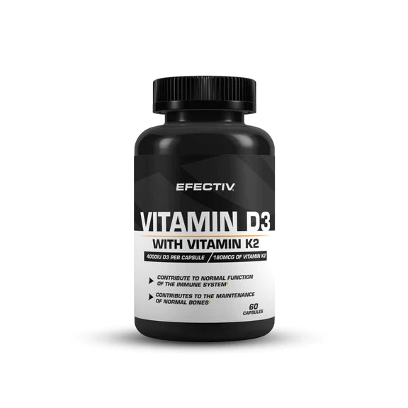 Efectiv - Vitamin D3 & K2 - Full Boar Sports