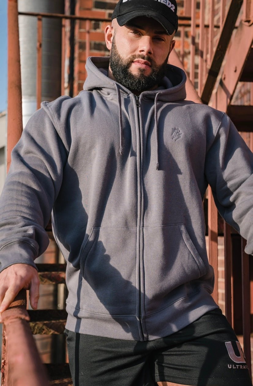 FBS Embroidered Zipped Hoodie - Full Boar Sports