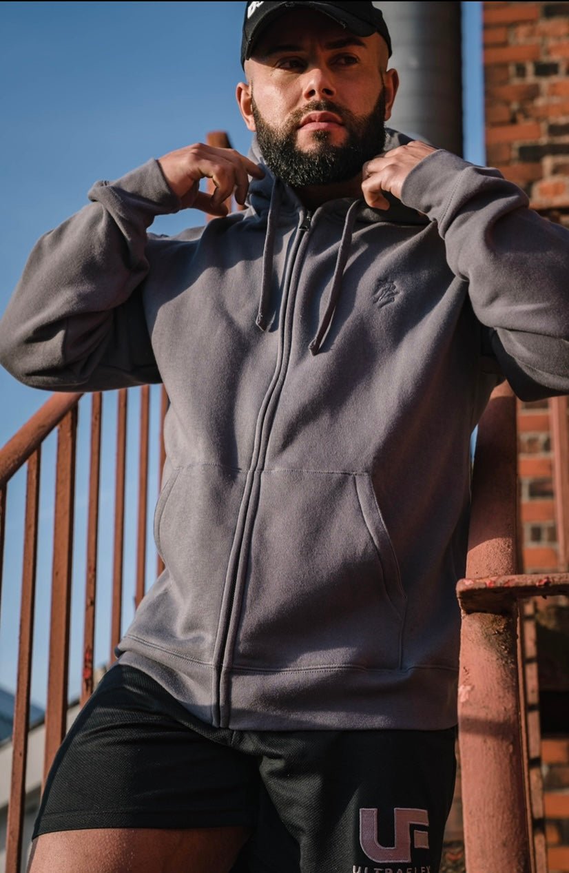 FBS Embroidered Zipped Hoodie - Full Boar Sports