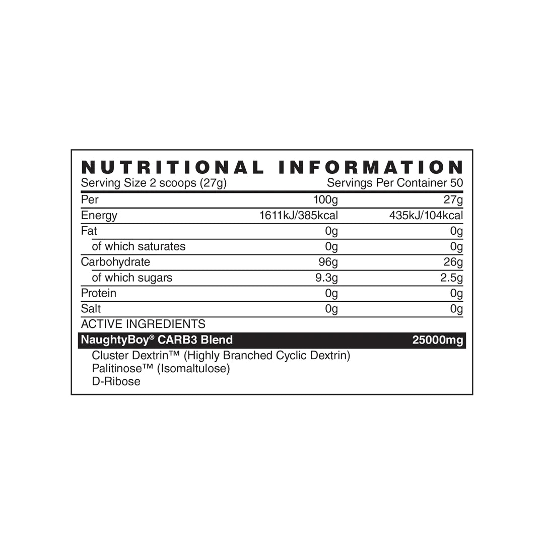 Naughty Boy Winter Soldier - CARB3 50 Servings - Full Boar Sports