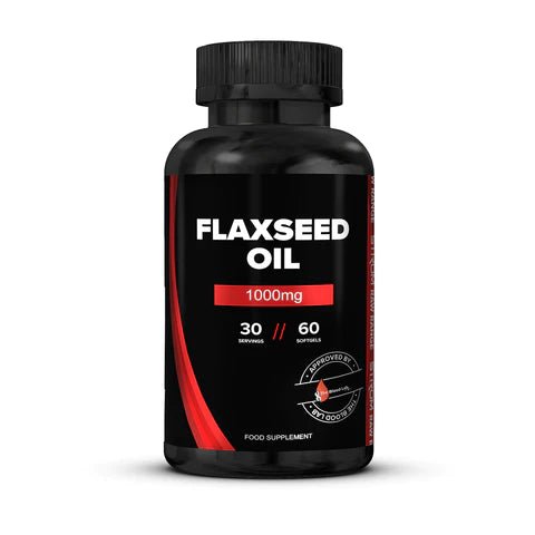 Strom Sports Flaxseed Oil -1000mg 60 gels - Full Boar Sports