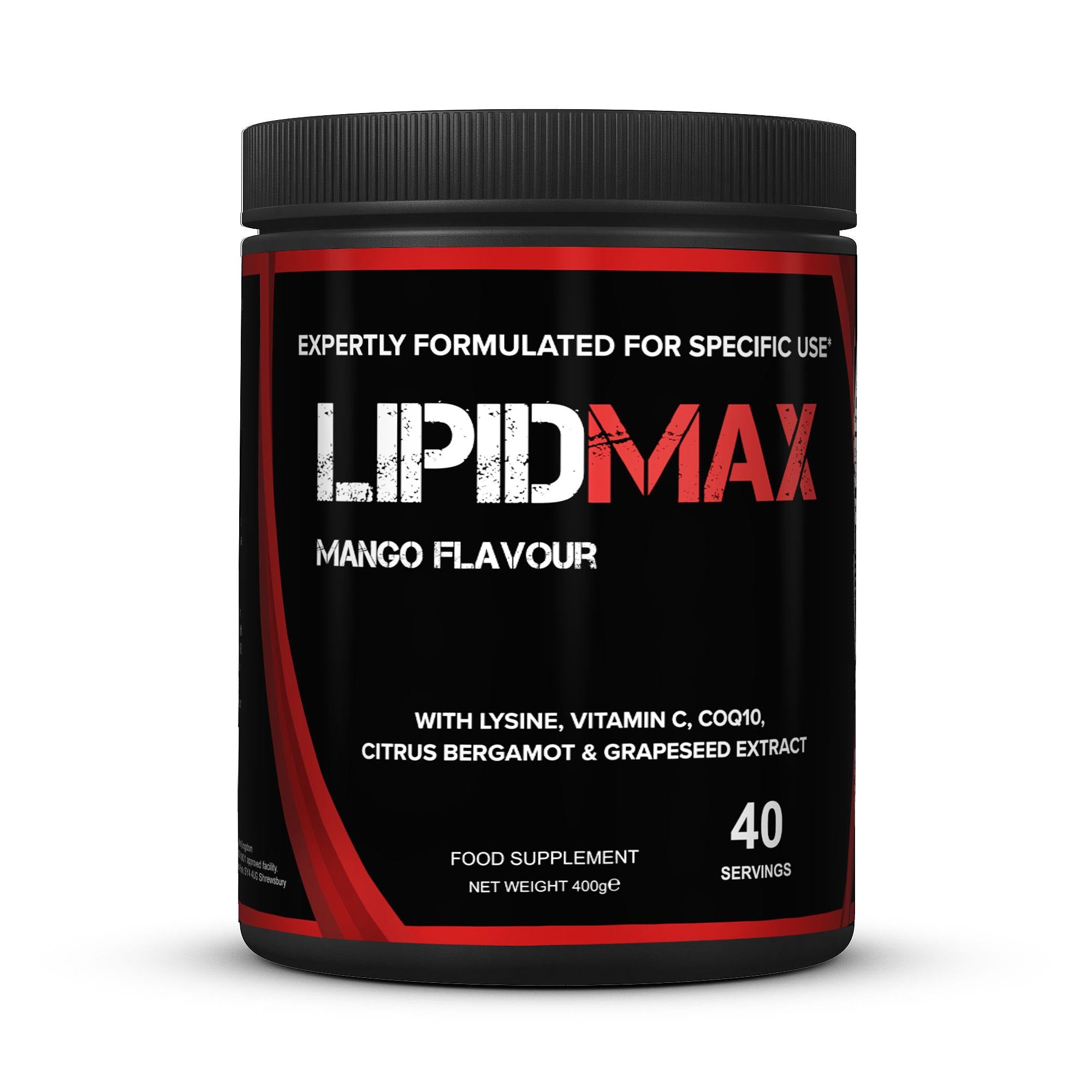 STROM SPORTS LIPID MAX - 40 Servings Mango - Full Boar Sports