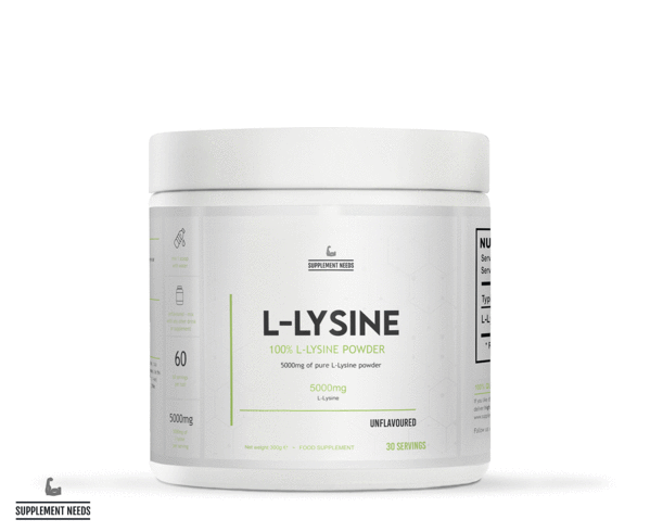 Supplement Needs - L-Lysine powder - 60 servings - Full Boar Sports