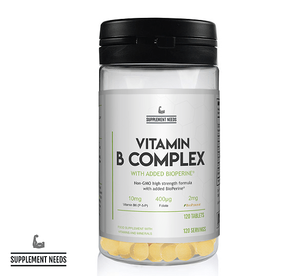 Supplement Needs - Vitamin B complex - 120 servings - Full Boar Sports